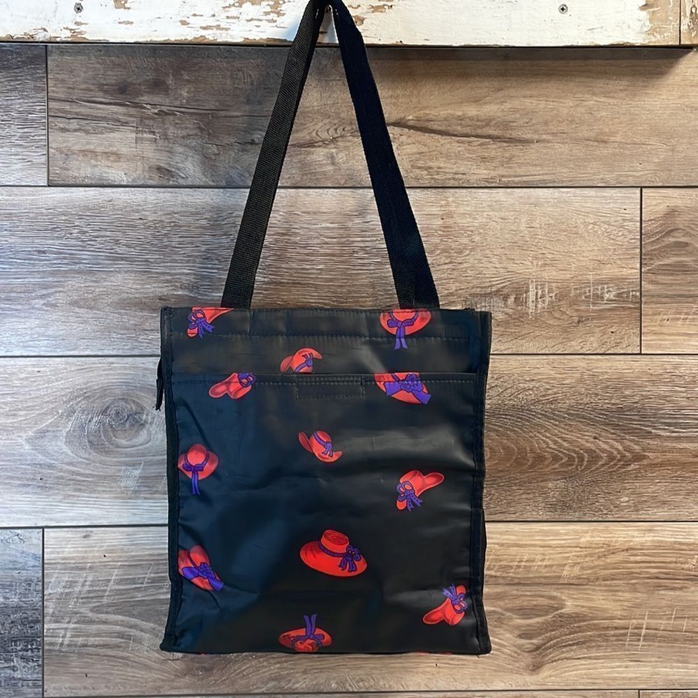 Red Hat Tote Bag Beach Bag Lunch Bag Overnight Bag - Picture 3 of 14